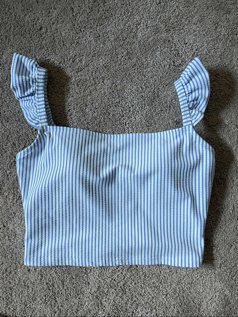 RuffleButts Women’s Seersucker Two-Piece Swim